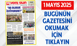 1 MAYIS 2025 PERŞEMBE BURDUR YENİ GÜN GAZETESİ SAYFALARI