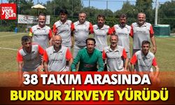 38 Takım Arasında Burdur Zirveye Yürüdü
