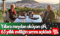 Yıllara meydan okuyan çift, 63 yıllık evliliğin sırrını açıklıyor