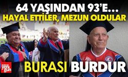 64 Yaşından 93’e… Hayal Ettiler, Mezun Oldular