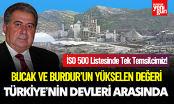 İSO 500’de Burdur’dan Tek Temsilci: AS Çimento