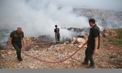 Alanya'da makilik alanda çıkan yangın söndürüldü