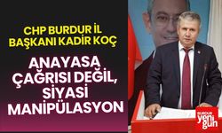 Anayasa Çağrısı Değil, Siyasi Manipülasyon