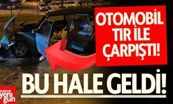 Otomobil ile TIR Çarpıştı! 2 Kişi Yaralandı