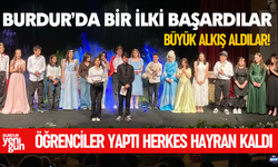 Burdur'da 15 Temmuz Anadolu Lisesi öğrencilerinden Bir İlk!