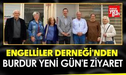 Engelliler Derneği’nden Burdur Yenigün'e Ziyaret