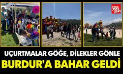 Burdur’da Bahar Karşılandı