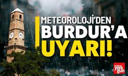 Meteoroloji'den Burdur'a Uyarı