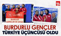 Burdurlu Gençler Türkiye Üçüncüsü Oldu