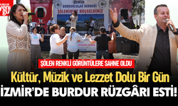 Burdur’un Kültürü ve Ezgileri İzmir’e Taşındı: Şölen Renkli Görüntülere Sahne Oldu
