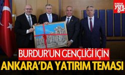 Burdur’un Gençliği İçin Ankara Çıkarması! Bakan Bak ile Görüşüldü