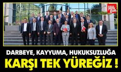 CHP’li Başkanlar Amasya’da Demokrasi Nöbetinde
