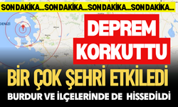 Gece Yarısı Deprem! Bir Çok İlde Hissedildi!