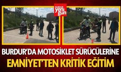 Burdur’da Motosiklet Sürücüleri İçin Kritik Eğitim
