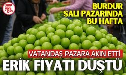 Erik Fiyatı Düştü, Vatandaş Pazara Akın Etti