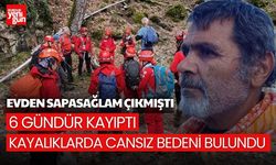 70 Yaşındaki Adamın Kayalıklarda Cansız Bedeni Bulundu