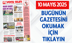 10 MAYIS 2025 CUMARTESİ BURDUR YENİ GÜN GAZETESİ SAYFALARI