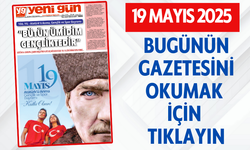 19 MAYIS 2025 PAZARTESİ BURDUR YENİ GÜN GAZETESİ SAYFALARI