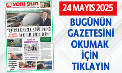 24 MAYIS 2025 CUMARTESİ BURDUR YENİ GÜN GAZETESİ SAYFALARI