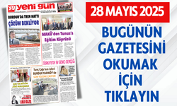 28 MAYIS 2025 ÇARŞAMBA BURDUR YENİ GÜN GAZETESİ SAYFALARI