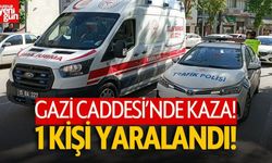 Burdur Gazi Caddesi'nde Trafik Kazası