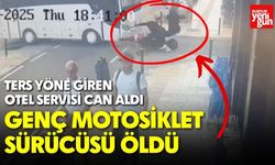 Genç Motosiklet Sürücüsü Öldü