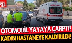 Otomobil Yayaya Çarptı!