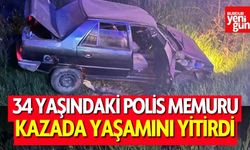 Polis Memuru, Kazada Hayatını Kaybetti