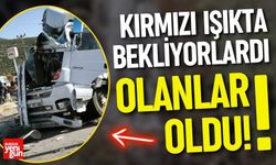 Kırmızı Işıkta Bekliyorlardı, Olanlar Oldu!