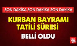 Kurban Bayramı Tatili Süresi Belli Oldu