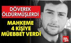 Mahkeme 4 Kişiye Müebbet Verdi