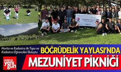 Harita ve Kadastro ile Tapu ve Kadastro Programları Mezuniyet Pikniğinde Buluştu