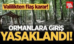 Burdur'da Ormanlık Alanlara Giriş Yasaklandı