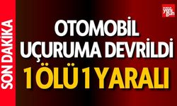 Otomobil Uçuruma Devrildi! 1 Ölü, 1 Yaralı