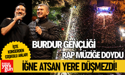 Sagopa Kajmer Burdur’da Fırtına Gibi Esti