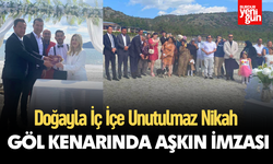 Salda Gölü’nde Evet Dediler: Doğayla İç İçe Unutulmaz Nikah
