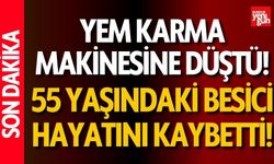 55 Yaşındaki Besici Feci Şekilde Can Verdi!