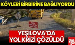 Yeşilova'da İki Köyü Birbirine Bağlayan Yol Krizi Çözüldü!