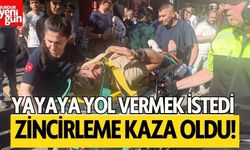 Yaya Geçidinde Zincirleme Motosiklet Kazası: 3 Yaralı!