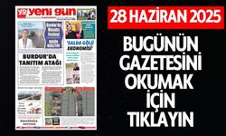 28 HAZİRAN 2025 CUMARTESİ BURDUR YENİ GÜN GAZETESİ SAYFALARI
