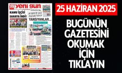 25 HAZİRAN 2025 ÇARŞAMBA BURDUR YENİ GÜN GAZETESİ SAYFALARI