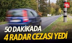50 Dakikada 4 Radar Cezası Yedi