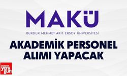 MAKÜ Akademik Personel Alımı Yapacak