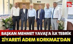 Mehmet Yavaş’a İlk Tebrik Ziyareti Adem Korkmaz’dan