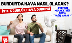 Burdur’da Hava Durumu Nasıl Olacak? İşte 5 Günlük Tahminler
