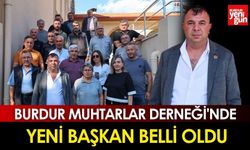 Burdur Muhtarlar Derneği'nde Başkan Belli Oldu