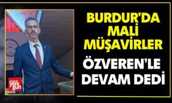 Burdur'da Mali Müşavirler Özveren’le Devam Dedi