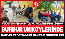 MHP Burdur İl Başkanı Mustafa Gün’den Köy Kahvehanelerine Ziyaret