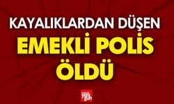 Kayalıklardan Düşen Emekli Polis Öldü