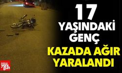 17 Yaşındaki Genç Kazada Ağır Yaralandı
